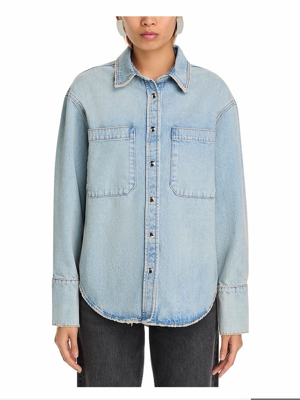 ANINE BING Dante Denim Shirt